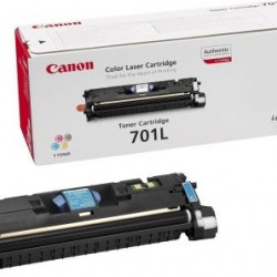 Canon Color Toner Cartridge CRG 701LC Cyan Canon Color Toner Cartridge CRG 701LC Cyan