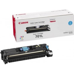 Canon Color Toner Cartridge CRG 701LC Cyan