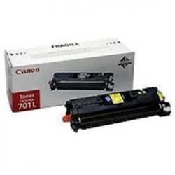 Canon Color Toner Cartridge CRG 701LY Yellow