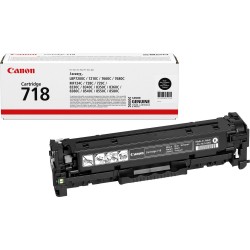 Canon Color Toner Cartridge CRG 718BK (2662B002) Black