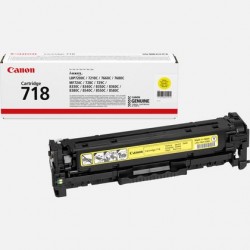 Canon Color Toner Cartridge CRG 718Y (2659B001) Yellow