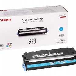 Canon Color Toner Cartridge CRG 717C (2577B002AA) Cyan