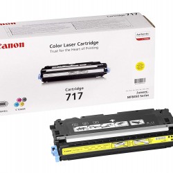 Canon Color Toner Cartridge CRG 717Y (2575B002AA) Yellow