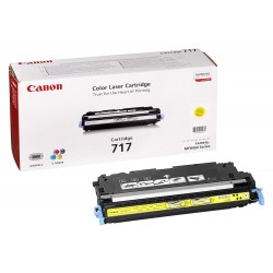 Canon Color Toner Cartridge CRG 717Y (2575B002AA) Yellow