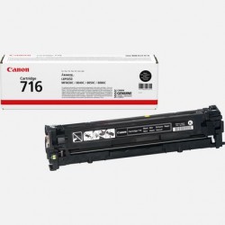 Canon Color Toner Cartridge CRG 716BK (1980B002) Black